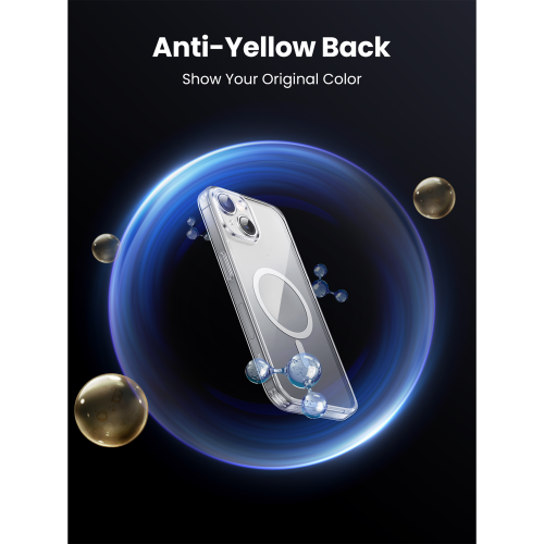 UGREEN Clear Magnetic Protective Case for iPhone 15 (25396) - 5