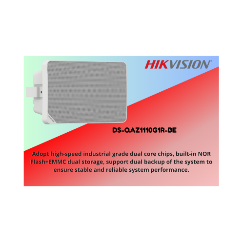 Hikvision 10W Network Cabinet PoE Speaker DS-QAZ1110G1R-BE / Зарлан Мэдээлэх / - 4