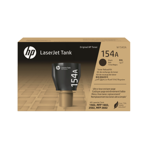HP 154A (W1540A) Black Original Laser Toner Reload Kit - 2500 pages /HP LaserJet Tank series/