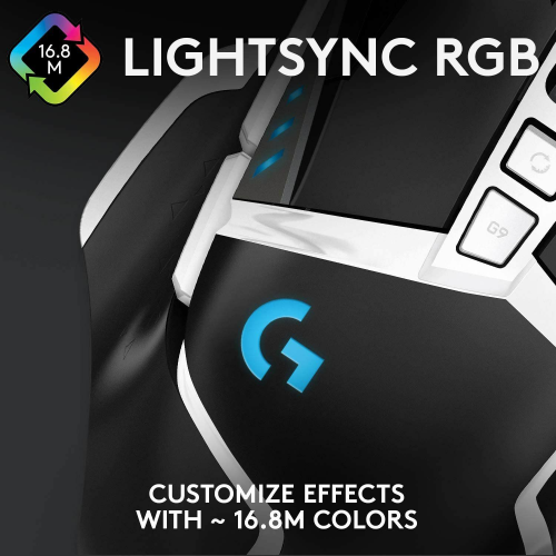 Logitech G502 SE Hero High Performance RGB Gaming Mouse - 3