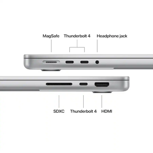 Apple MacBook Pro 14" M5 Chip, 10-core CPU, 10-core GPU, 24GB RAM, 1TB SSD, Silver /MDE64/ - 3