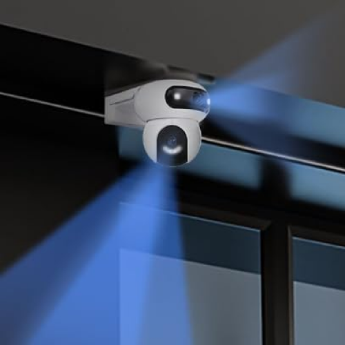 EZVIZ CS-H90 2K Dual-Lens (4MP+4MP) Pan & Tilt Wi-Fi Camera - 5