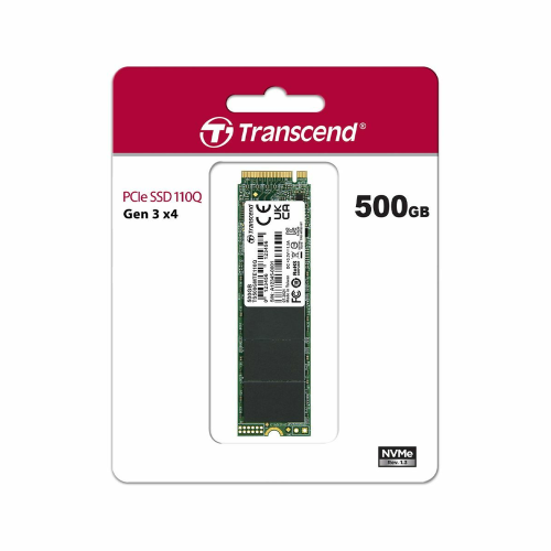 Transcend 500GB 110Q NVMe PCIe Gen3 M.2 2280 Internal SSD /TS500GMTE110Q/ - 4