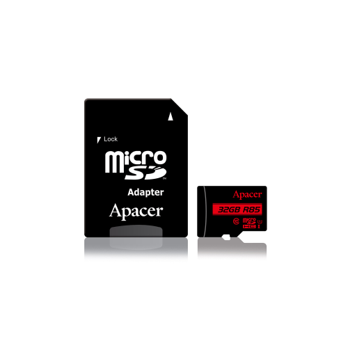 Apacer 32GB R85 UHS-I U1 85MB/s Micro SD Memory Card /AP32GMCSH10U5-RA/ - 2