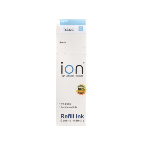 iON Epson T6732 OEM Ink 100ml Cyan (C) /L1800, L805/