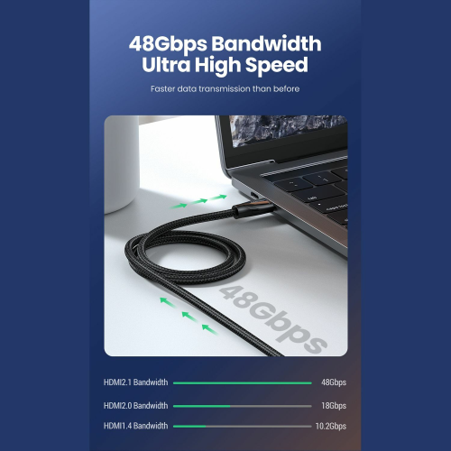 UGREEN HDMI 2.1 Version 8K 1.5m cable (80402) - 2