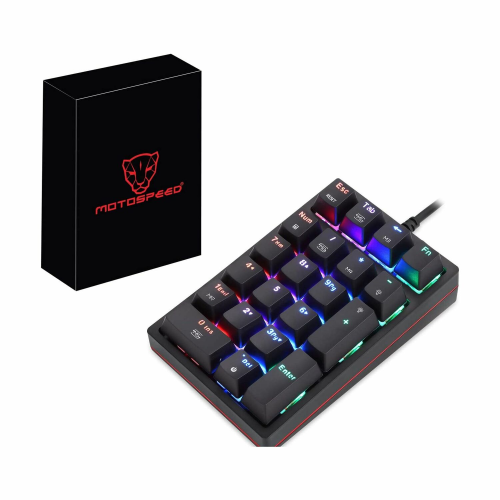 Motospeed K24 Wired Mechanical Numeric Keypad Black - 3