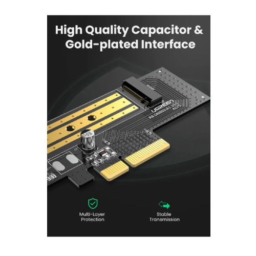 UGREEN PCIe Expansion Card to M.2 NVME Port (70503) - 2