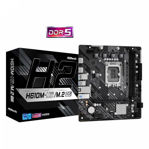 ASRock H610M-H2/M.2 D5 Motherboard - 5