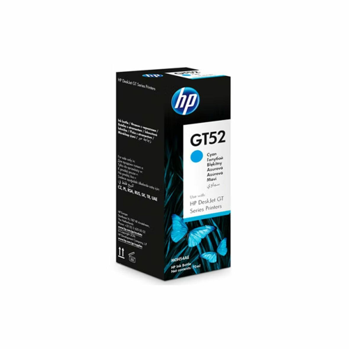 HP GT52 Cyan Original Ink Bottle (M0H54AA) /HP Smart Tank 520, 580, 670, 720, 750 Printer series/