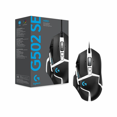 Logitech G502 SE Hero High Performance RGB Gaming Mouse - 6
