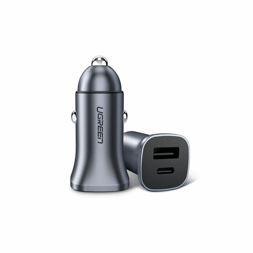 UGREEN Aluminum 18W PD Fast Car Charger (30780) - 2