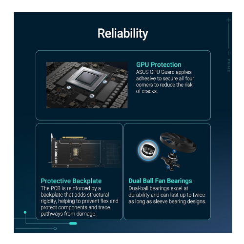 ASUS TUF Gaming GeForce TUF-RTX5070TI-O16G 16GB GDDR7 Graphics Card - 9