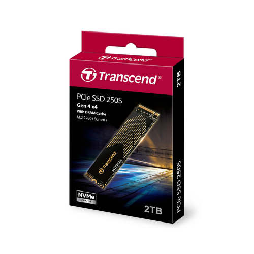 Transcend 2TB 250S NVMe PCIe Gen4x4 M.2 2280 Internal Gaming SSD /TS2TMTE250S/ - 4