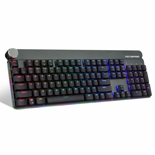 Motospeed GK81 Wireless and wired 2-in-1 Mechanical Keyboard, Black - 2