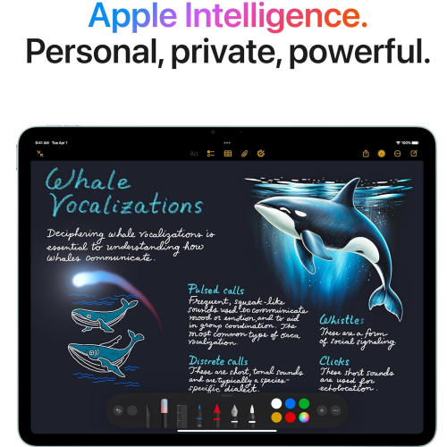 Apple iPad Air 13-inch (2025) M3-chip Wi-Fi 128GB Blue /MCNJ4/ / Таблет / - 3