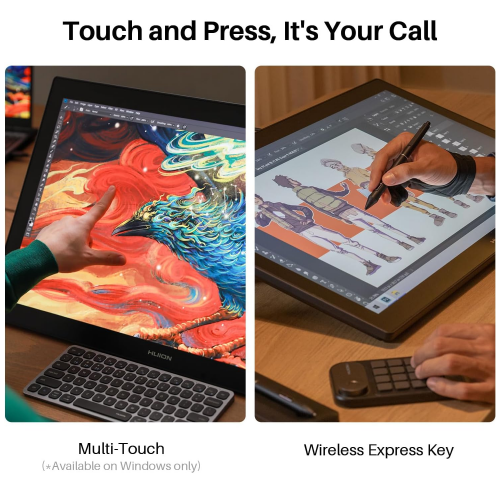 Huion Kamvas Pro 27 GT2701 (4K) Graphic Pen Display with li-battery - 5