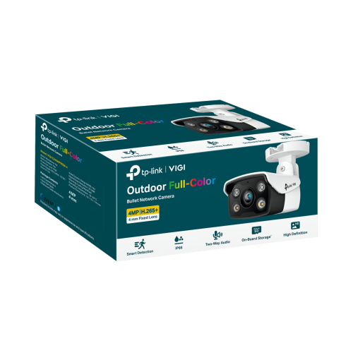 TP-Link VIGI C340 4MP Outdoor Full-Color Bullet Network Camera / Гадаа Хяналтын Камер / - 3