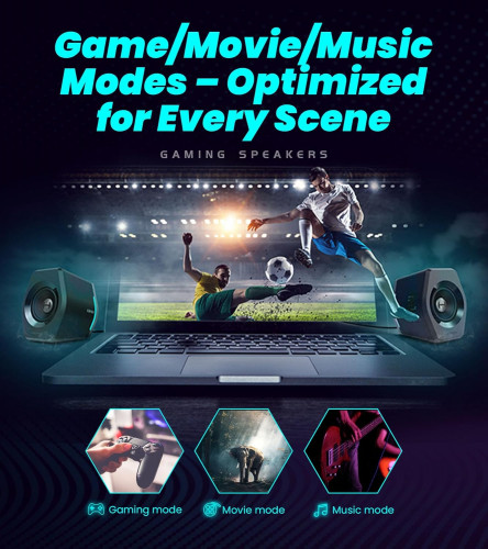 Edifier HECATE G2000 Bluetooth Gaming Speaker, Pink - 5