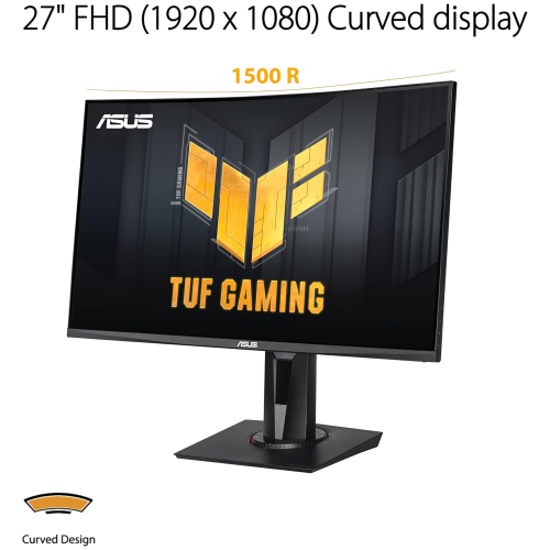 ASUS TUF Gaming VG27VQM 27-inch 240Hz Curved Monitor - 2
