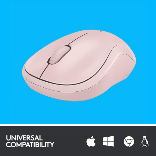 Logitech M221 Wireless Silent Mouse, Rose - 2