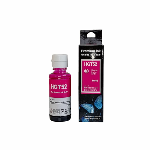 Amida HP GT52 Magenta Ink 70ml OEM /HP Smart Tank 520, 580, 670, 720, 750 Printer series/