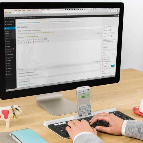 Logitech K780 Multi-Device Wireless Keyboard, Black - 5