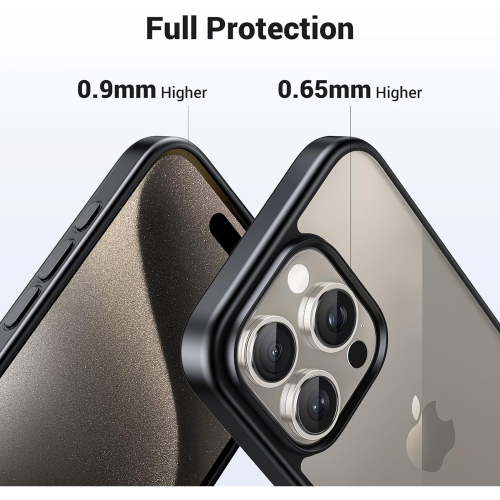 UGREEN Kickstand Protective Case for iPhone 15 Plus, Black (25405) - 6