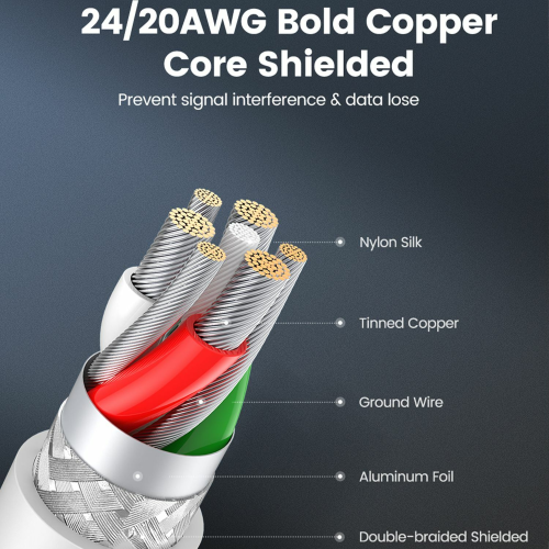 UGREEN USB-A to Lightning cable 1M (20728) - 4