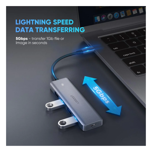 UGREEN USB-C to 4-Port HUB with PD (70336) - 2