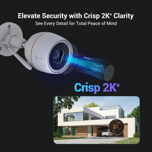 EZVIZ H3c Color 2K⁺ 4MP Wi-Fi Smart Home Camera - 7