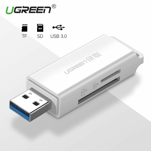 UGREEN 2-in-1 USB 3.0 to SD card / Micro SD Card Reader (40752) - 2